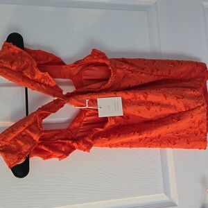 Lauren Conrad orange tank size L NWT